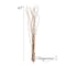 Uniquewise 12 pcs Brown Natural Decorative Dry Branches Authentic Mulberry Sticks, 47 in QI004415.M.BN.47 - alternate 7